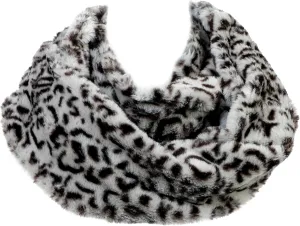 LA CARRIE Womens Leopard Print Infinity Scarf Loop Circle Neck Warmer