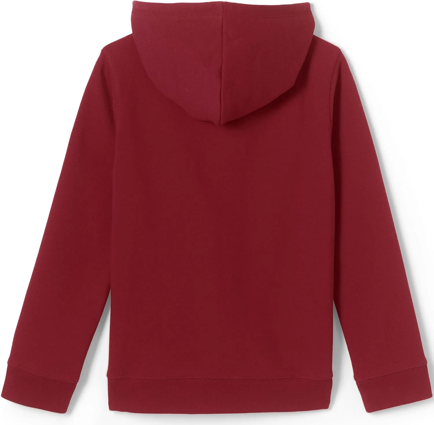 Lands' End School Uniform Adult Hooded Pullover Sweatshirt