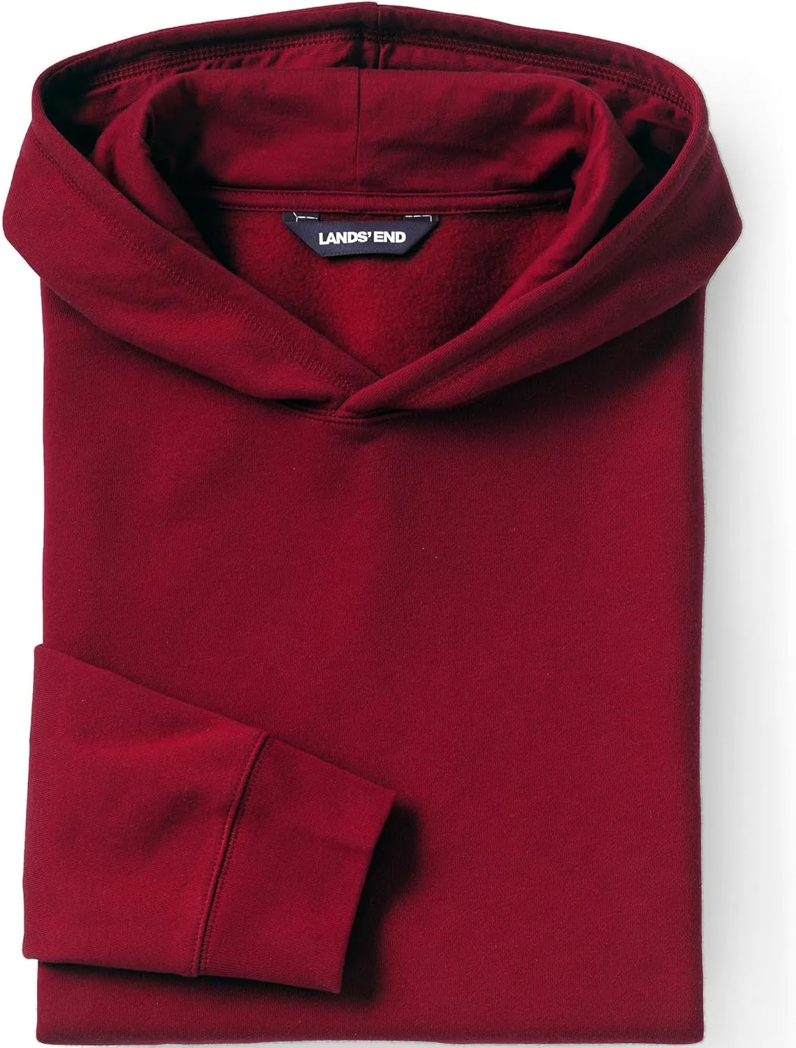 Lands' End School Uniform Adult Hooded Pullover Sweatshirt
