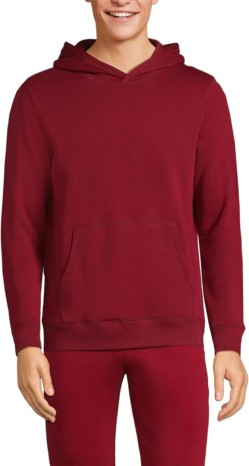 Lands' End School Uniform Adult Hooded Pullover Sweatshirt
