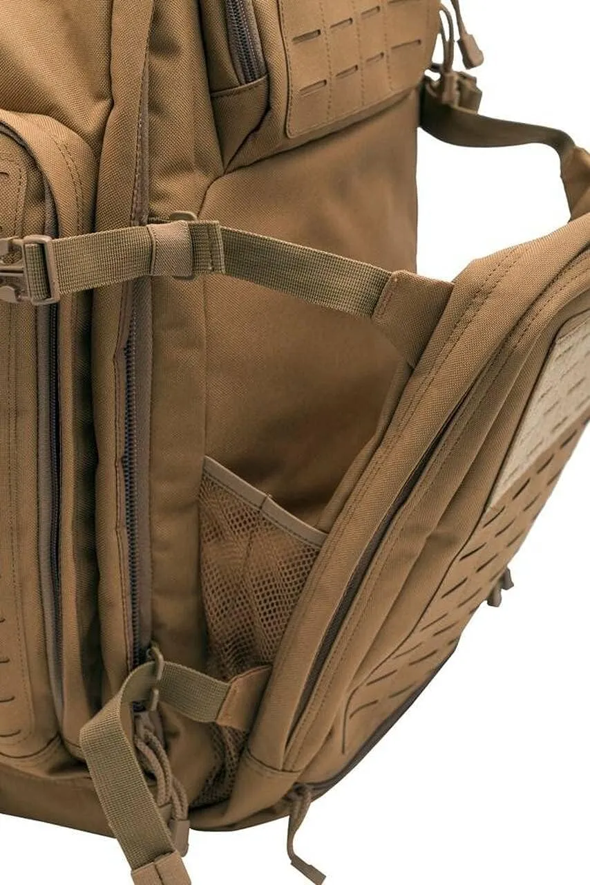 LAPG Atlas 72 Hour Tactical Backpack for Men & Women, Large Bug Out Bag with MOLLE System, Hiking Hunting Combat Backpack, Black