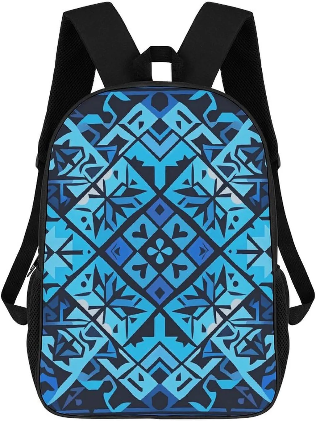 Laptop Backpack for Men Women Daypack Blue Polynesian Maori Tribal Pattern Computer Bag Travel Backpacks Laptop Bag