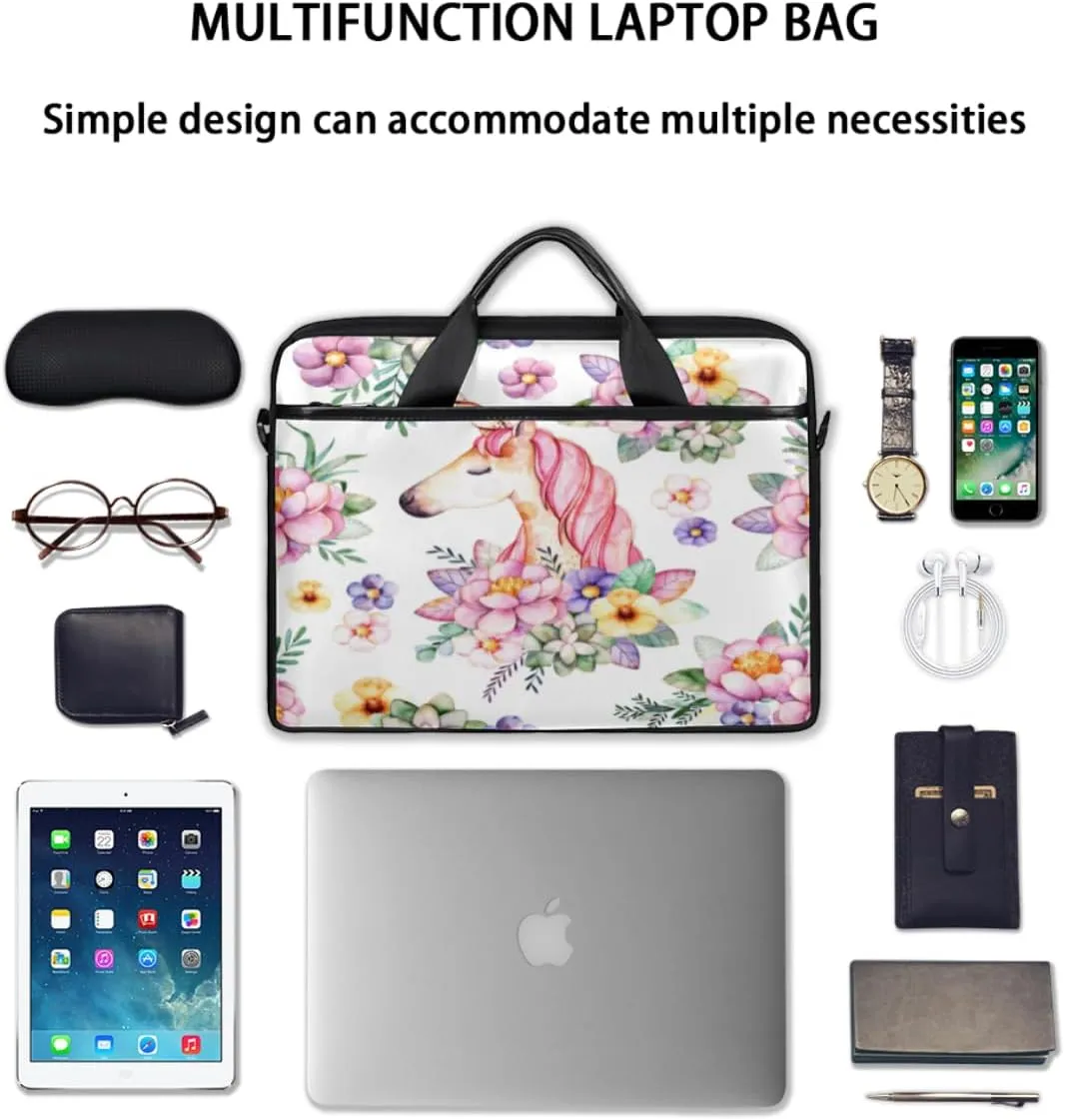 Laptop Bag Case Shoulder Messenger Carrying Bag 13 14 15 Inch Waterproof Computer Sleeve Cover