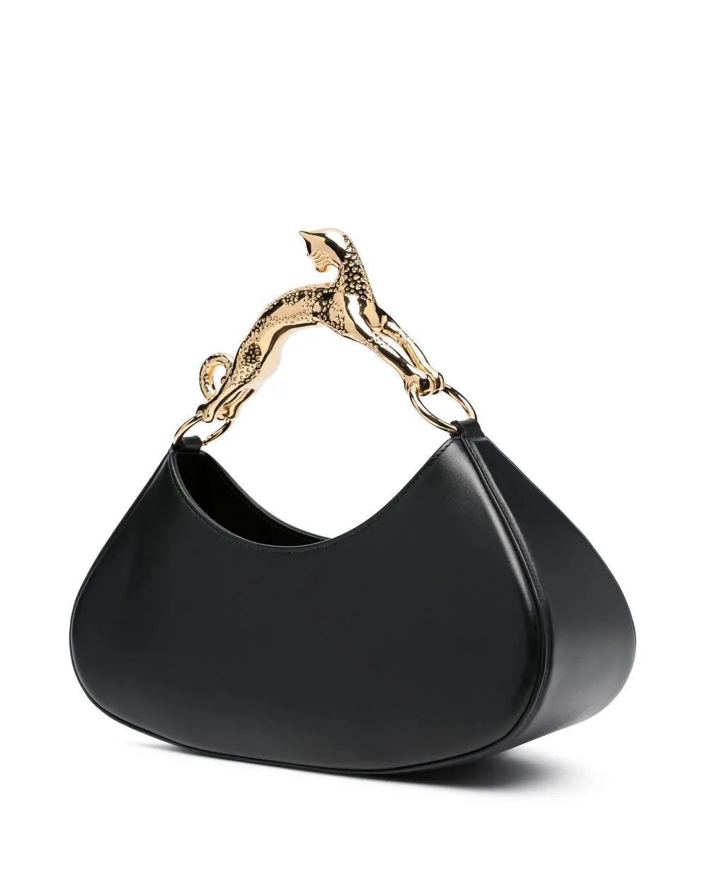 Large Hobo Bag with Cat Handle