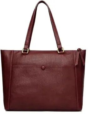 Large Tote Bag for Women Vegan Leather Tote Bag with Zipper Ladies Travel Work Purses and Handbags