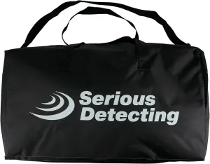 Large Universal Padded Metal Detector Bag – Travel Bag with Shoulder Strap & Accessory Storage