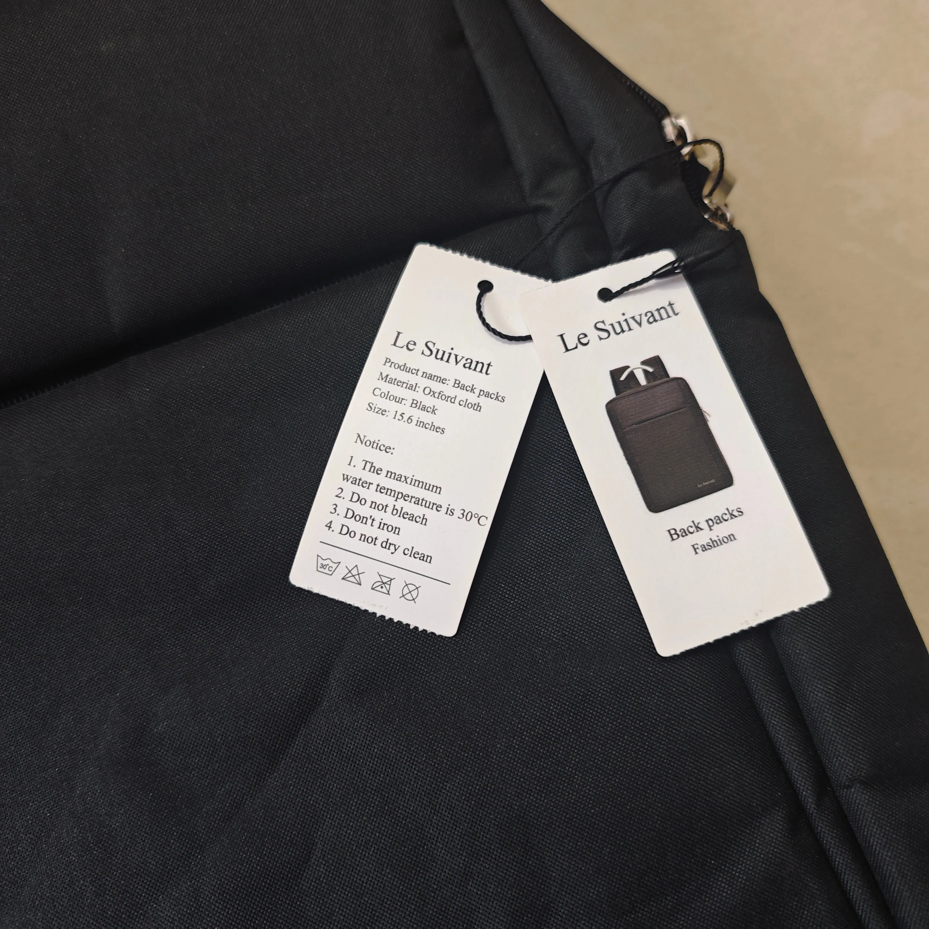 Le Suivant Back Packs - Anti-Slip, Wear-Resistant, Large Capacity, Lightweight with Laptop Compartment, 45x30x12cm, 410g