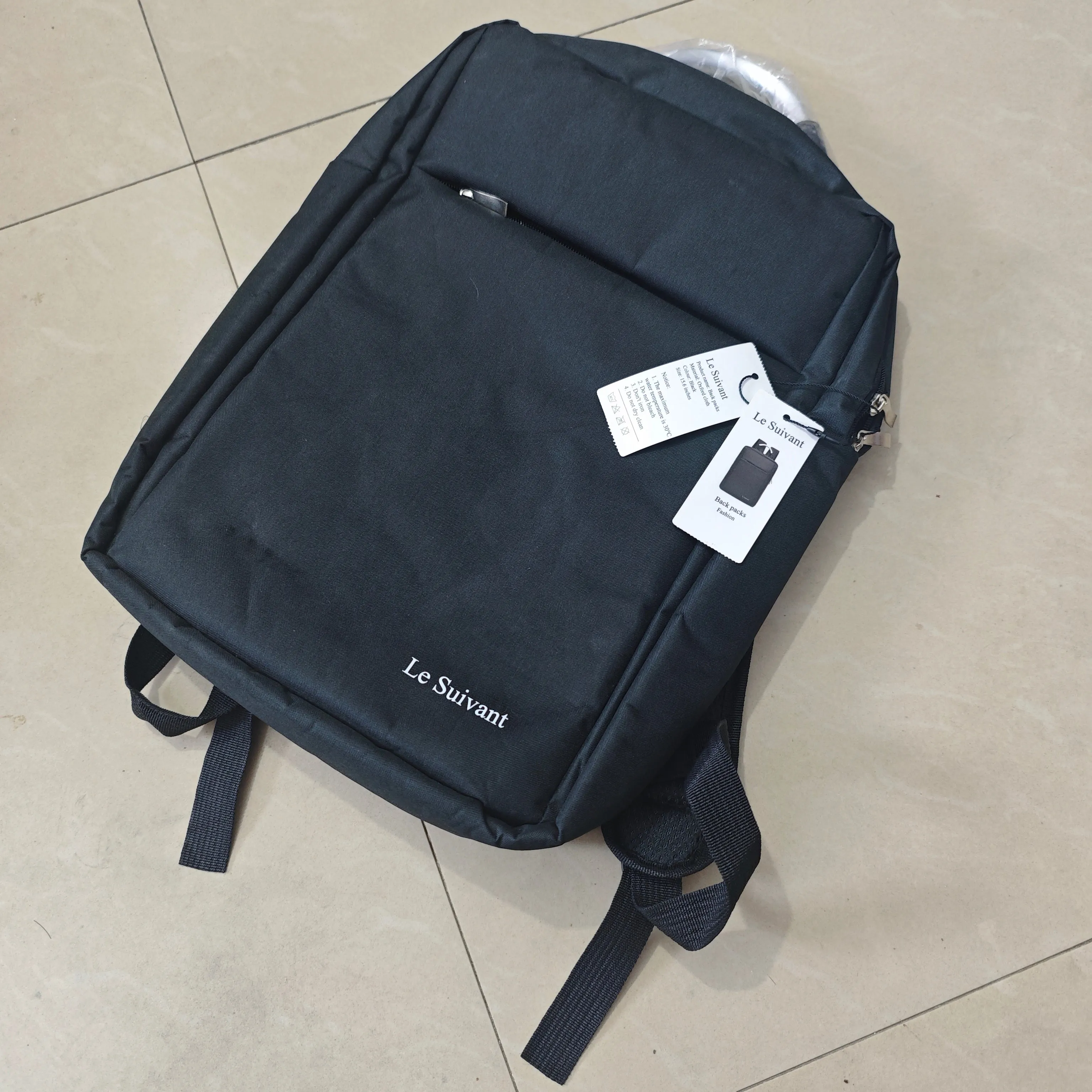 Le Suivant Back Packs - Anti-Slip, Wear-Resistant, Large Capacity, Lightweight with Laptop Compartment, 45x30x12cm, 410g
