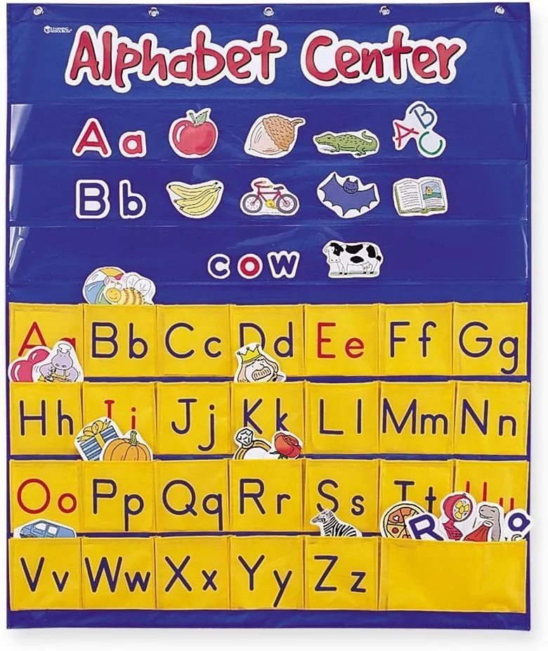 Learning Resources Alphabet Centre Pocket Chart