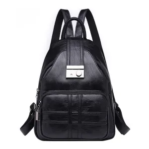 Leather Backpack For Woman (Various Colors)