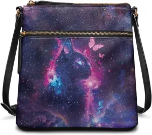 Leather Purses for Women, Leather Hobo Bags for Women Vintage Travel Sling Purse Multi Pockets Shoulder Bag