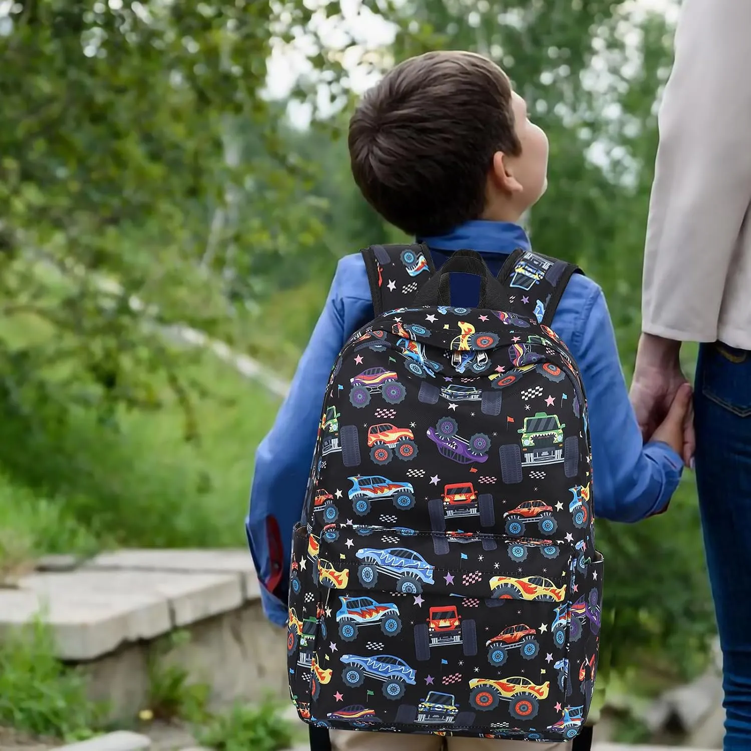 LEDAOU Toddler Kids Backpack for Boys Girls Preschool Kindergarten School Backpack Bookbag School Bag with Chest Strap
