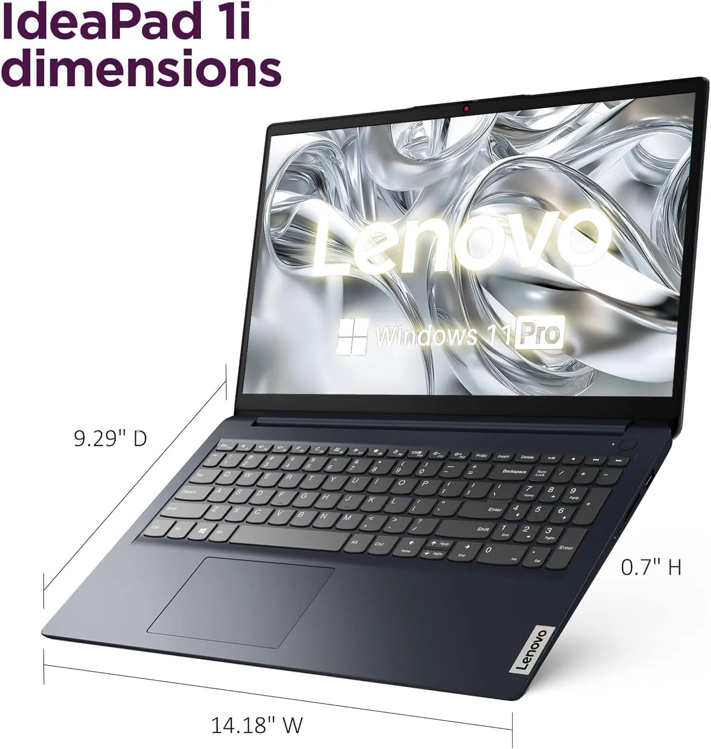 Lenovo 15.6" FHD Laptop | Intel Core i5-1235U (10 Core up to 4.40 GHz)| 40GB RAM | 1TB PCIe SSD | Anti-Glare | SD Card Reader | WiFi 6 | HDMI | Bluetooth | Webcam | Win 11 Pro | WOWPC Recovery USB