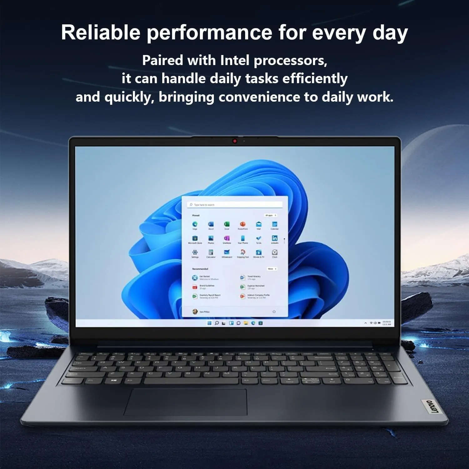 Lenovo 15.6" FHD Laptop | Intel Core i5-1235U (10 Core up to 4.40 GHz)| 40GB RAM | 1TB PCIe SSD | Anti-Glare | SD Card Reader | WiFi 6 | HDMI | Bluetooth | Webcam | Win 11 Pro | WOWPC Recovery USB