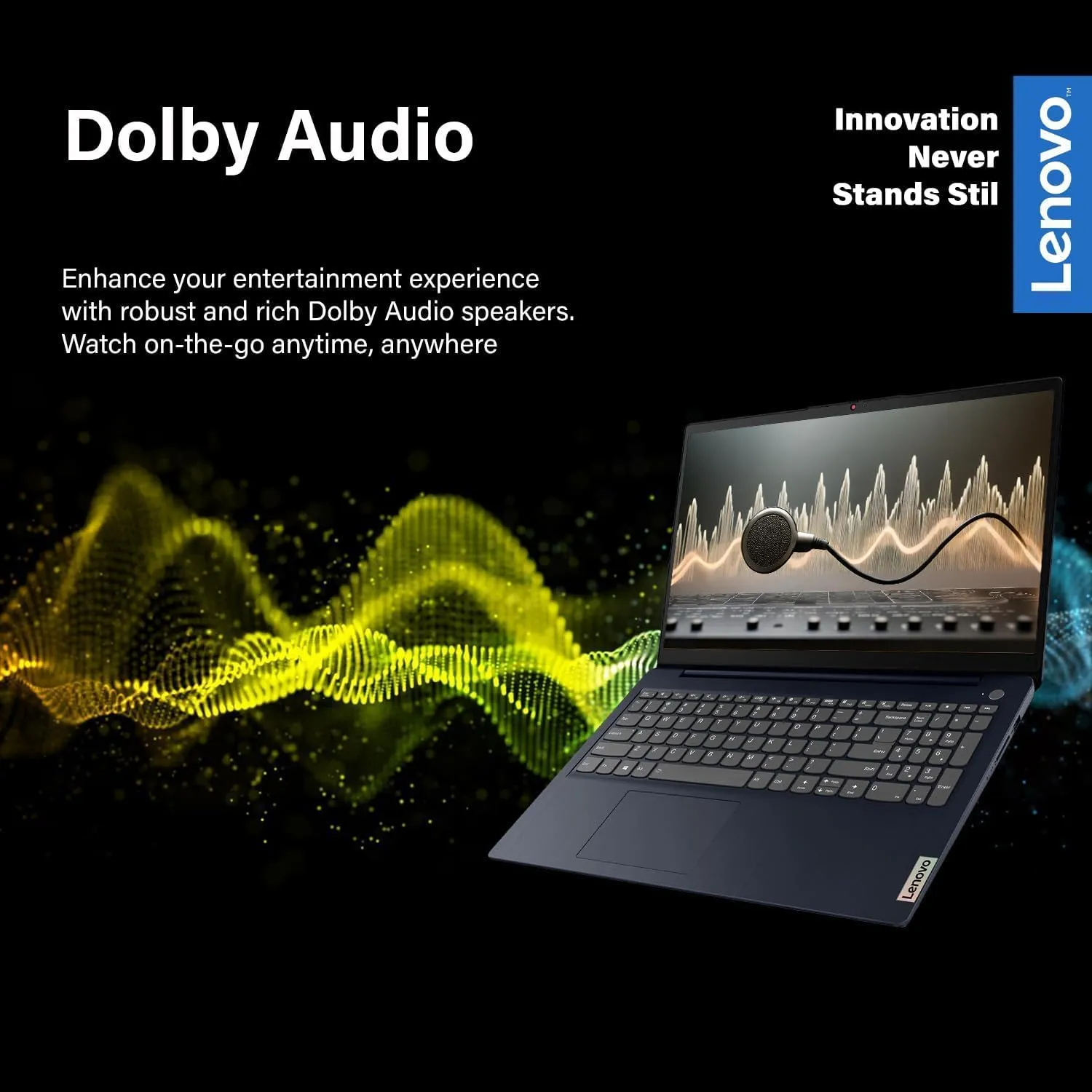Lenovo 15.6" IdeaPad 1 Laptop | 20GB RAM | Dual Storage: 1TB SSD   128GB eMMC | Wi-Fi 6 | USB-C | 1-Year Microsoft Office 365 | Intel Dual-Core | HD Display | Windows 11 | w/WOWPC Recovery USB