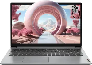 Lenovo 2024 IdeaPad 1 Gen 7 Laptop, 15.6" FHD Touchscreen, Intel Core i3-1215U, 16GB RAM, 1TB SSD, SD Card Reader, HDMI, Webcam, Wi-Fi 6, Windows 11 Home, Grey