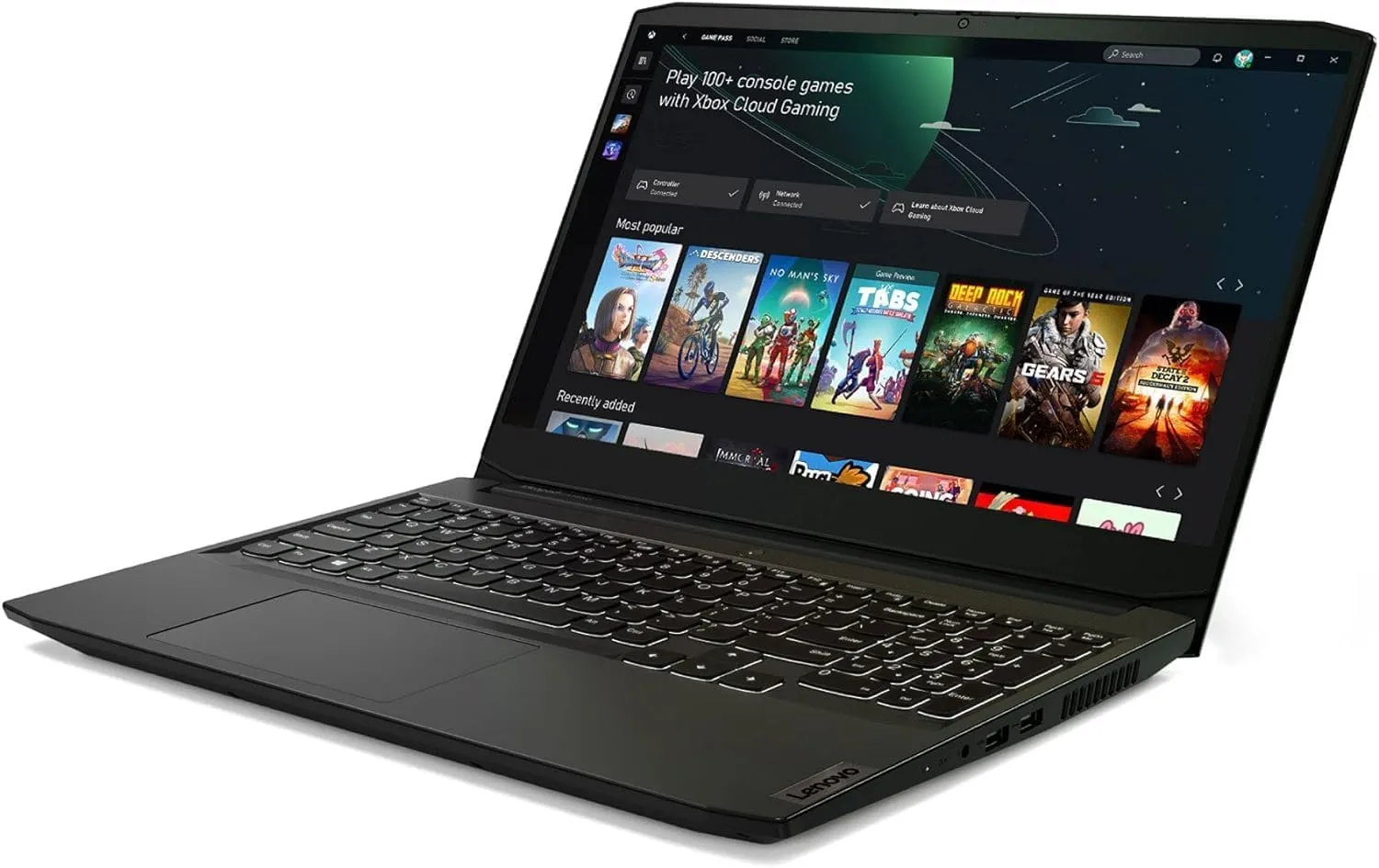 Lenovo IdeaPad Gaming 3 Laptop, 15.6"" FHD IPS Display, AMD Ryzen 5 5500H Processor, GeForce RTX 2050, 32GB RAM, 1TB PCIe SSD, Wi-Fi 6, Backlit Keyboard, Windows 11 Home, Black