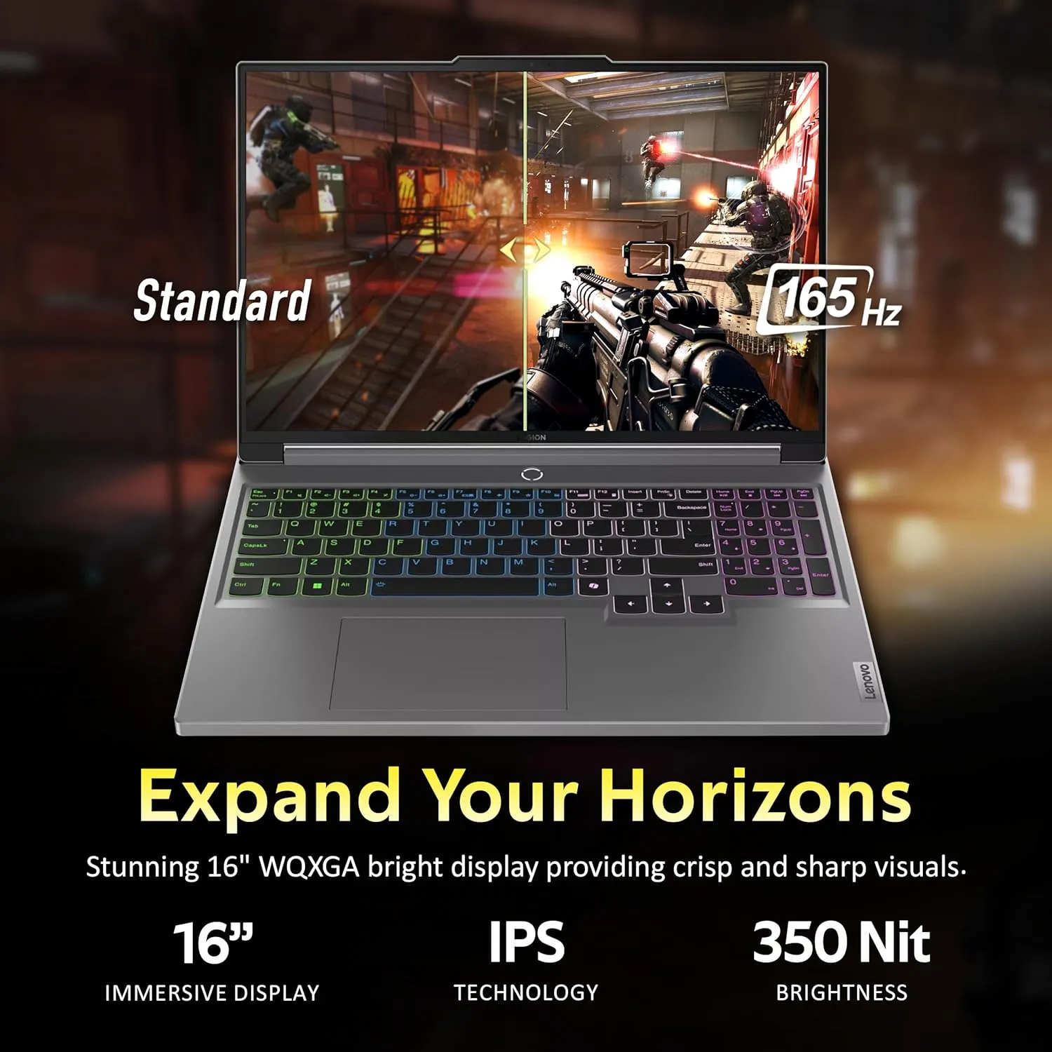Lenovo Legion 5 16" WQXGA 165Hz Gaming Laptop, Intel i9-14900HX, 32GB DDR5, 1TB SSD, NVIDIA GeForce RTX 4070 8GB GDDR6, RGB Backlit Keyboard, Wi-Fi 6E, Windows 11 Pro, Gray, 256GB Docking Station Set