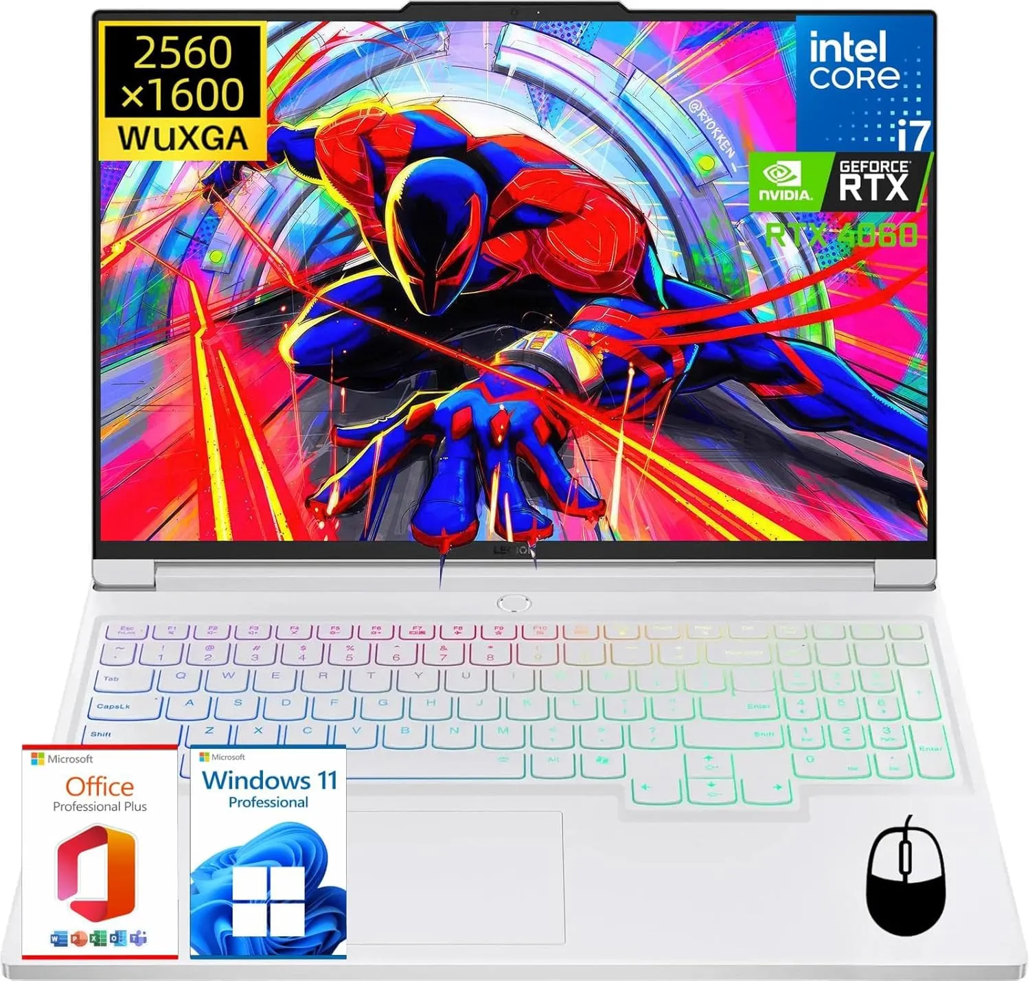 Lenovo Legion 7i Gaming Laptop, Windows 11 Pro, NVIDIA RTX 4060, Intel i7-14700HX(Up to 5.5 GHz, Beat i9-13900HX), 16" LCD IPS WQXGA 240Hz, 64 GB DDR5, 2 TB SSD, Wi-Fi 6E, Microsoft Office Pro