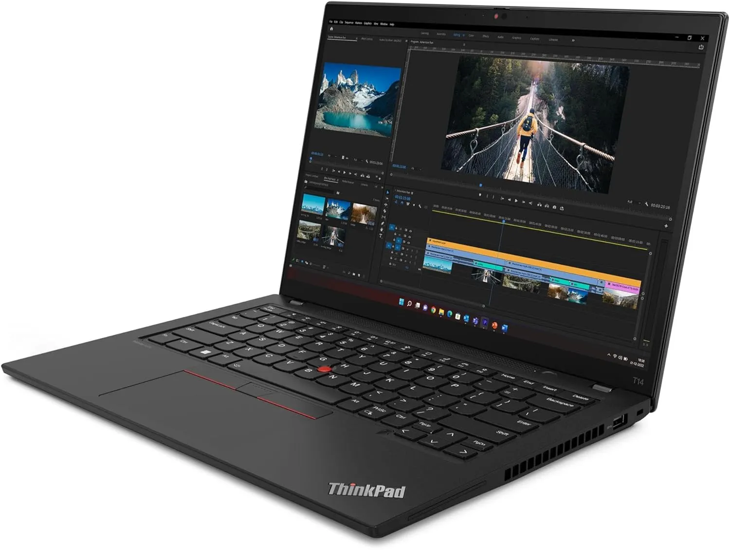 Lenovo ThinkPad T14 Gen 4 Business Laptop, 2023, 14" 1920 x 1200 Touch, Intel-10 Core i7-1355U, 48GB DDR5, 4TB SSD, Win10 Pro, Backlit KB, Wi-Fi 6E, BT 5.3, Thunderbolt 4, 1080p Camera, Black