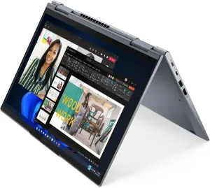 Lenovo ThinkPad X1 Yoga Gen 7 Laptop - 14" WUXGA Touch Intel Iris Xe Graphics - Intel i7-1280P vPro 14 Cores - 32GB LPDDR5 2TB NVMe SSD - Backlit KB Fingerprint Thunderbolt 4 Wi-Fi 6E - Win10 Pro
