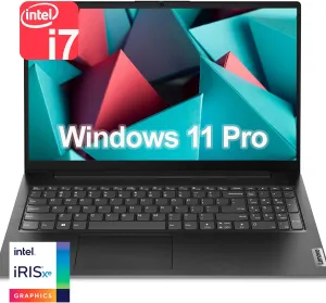 Lenovo V15 G3 Business Laptop, 15.6" FHD Screen, 12th Gen Intel 10 Cores i7-1255U up to 4.7GHz, 24GB RAM, 2TB PCIe SSD, HD Camera with Privacy Shutter, Wi-Fi, HDMI, Windows 11 Pro, Black