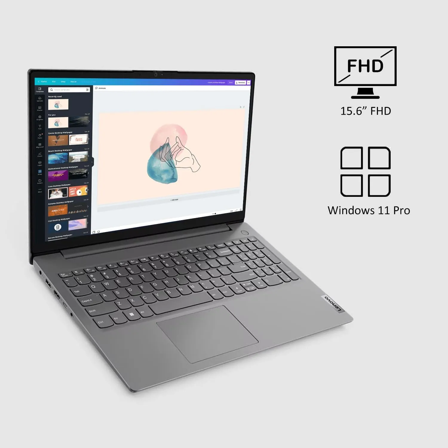 Lenovo V15 Gen 3 Business Laptop, 15.6" FHD Display, Intel Core i7-1255U, 40GB RAM, 2TB SSD, Wi-Fi 6, Bluetooth, HDMI, RJ-45, Webcam, Windows 11 Pro, Black