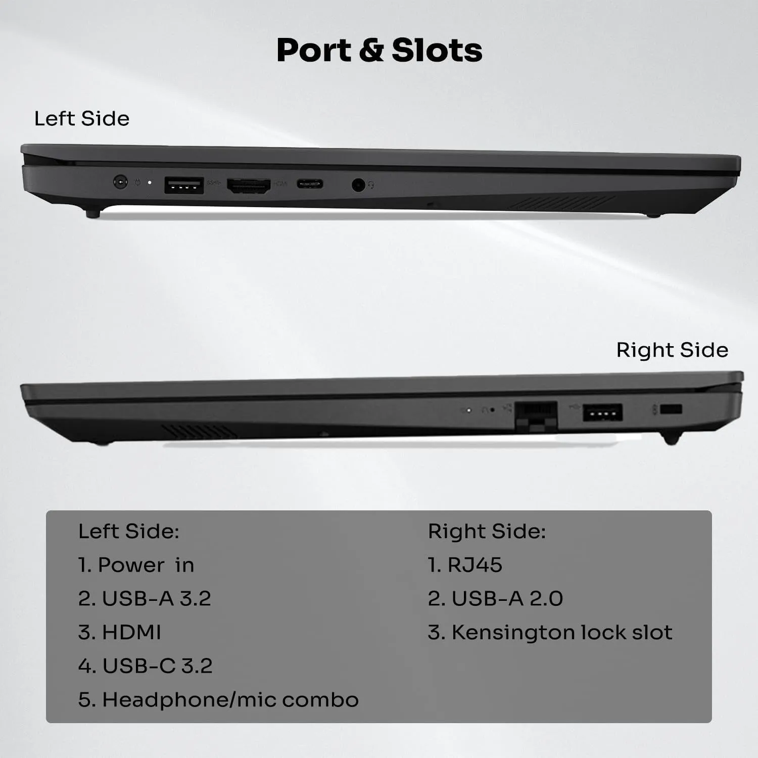 Lenovo V15 Gen 4 Business Laptop, 15.6" FHD Screen, AMD Ryzen 5 5500U, 24GB RAM, 2TB SSD, Webcam, RJ-45, Wi-Fi, Windows 11 Pro, Black, Additional 1 Yr ADP