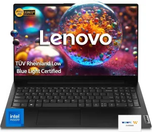 Lenovo V15 Laptop | 16GB RAM | 256GB PCIe SSD | Intel Celeron N4500 Processor | Intel UHD Graphics | 15.6" FHD 1080p Anti-Glare Display | Ethernet Port RJ-45 | Windows 11 Pro | WOWPC Recovery USB