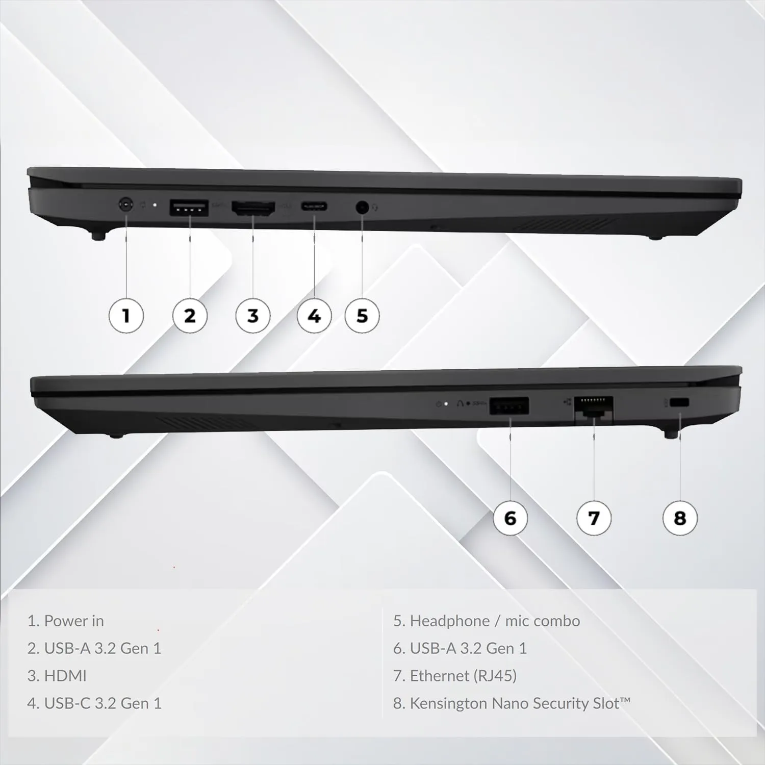Lenovo V15 Laptop - Special Business Edition - 15.6 FHD - AMD Ryzen 7 7730U (Beats i7-1365U) - 16GB Memory - 1TB PCIe SSD - Military-Grade Durability - Wi-fi 6 - Long Battery Life - Windows 11 Pro