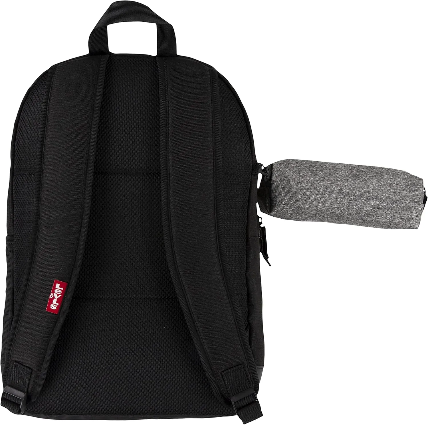 Levi's Unisex-Adults Batwing Backpack, Black/Grey, OS