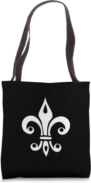 Lily, fleur de lys, fleur de lis, heraldry, France, symbol Tote Bag