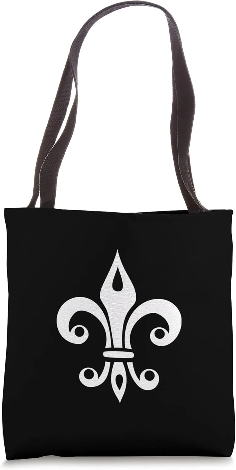 Lily, fleur de lys, fleur de lis, heraldry, France, symbol Tote Bag
