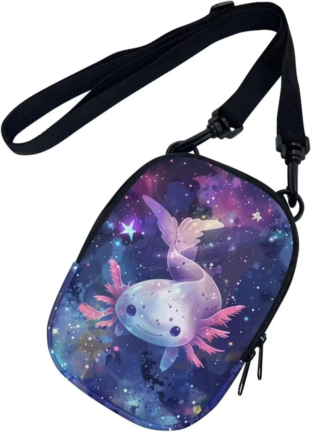 Lotusorchid Small Message Bag Women Shoulder Bag with Adjustable Staps, Sling Phone Bag Crossbody Satchel Purse Wallet