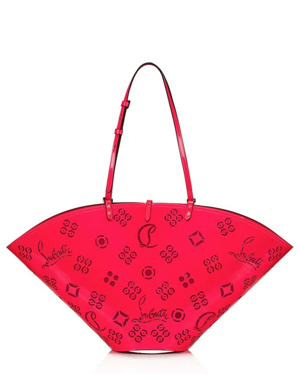 Loubifever Tote Bag in Fluo Pink