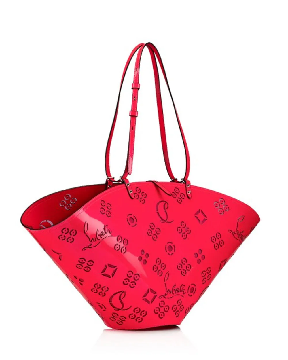 Loubifever Tote Bag in Fluo Pink