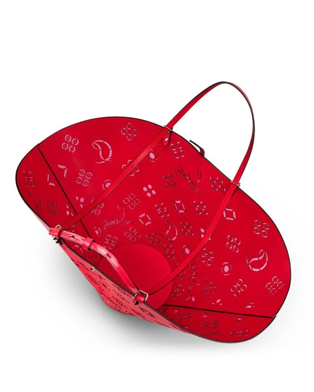 Loubifever Tote Bag in Fluo Pink