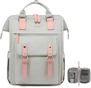 LOVEVOOK Laptop Backpack for Women, Teacher Nurse Bag Work Travel Computer Backpacks Purse,Daypack