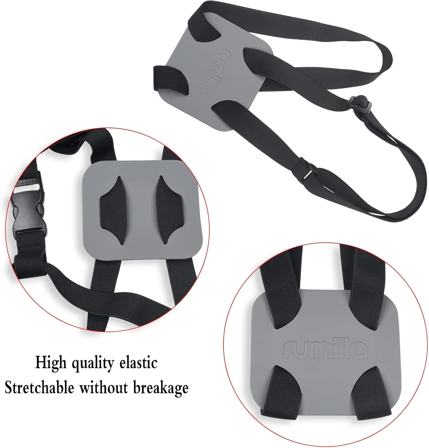 Luggage Bungee Strap，Luggage Straps Bag Bungees for Add a Bag Easy to Travel Suitcase Elastic Strap Belt（2-Pack-Grey）
