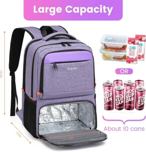 Lunch Backpack, Insulated Cooler Backpack Lunch Box for Men Women with USB Port AB230