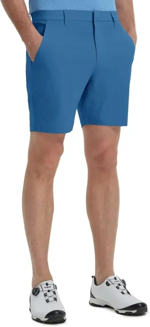 M MAELREG Mens Golf Shorts 7"/9" Lightweight Quick Dry Water-Resistant Stretch Waistband Flat Front Casual Mens Dress Shorts