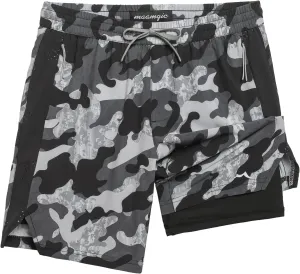maamgic Boys Athletic Shorts with Liner Teens Youth 2 in 1 Active Running Shorts