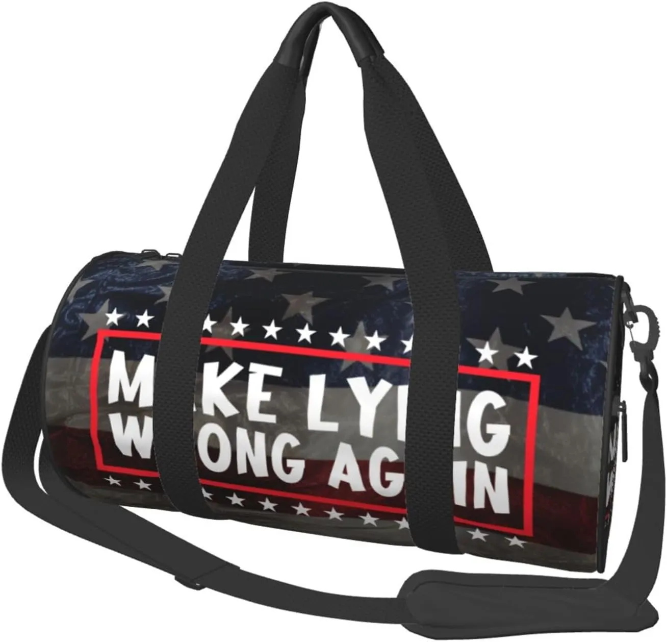 Make Lying Wrong Again Duffel Bag Gym Bag Travel Sports Tote Large Foldable Beach Swim Yoga9