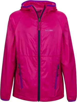 MARMOT Girls' Ether Lightweight Hooded Windbreaker Jacket