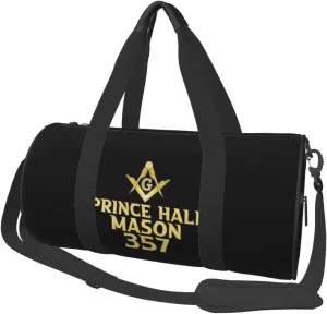 Masonic Prince Hall Mason 357 Duffel Bag Gym Bag Travel Sports Tote Large Foldable Beach Swim Yoga0