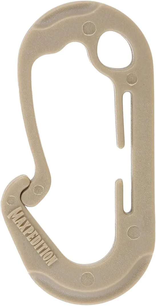 MAXPEDITION J Utility Hook Large (Pack of 4) (Tan)
