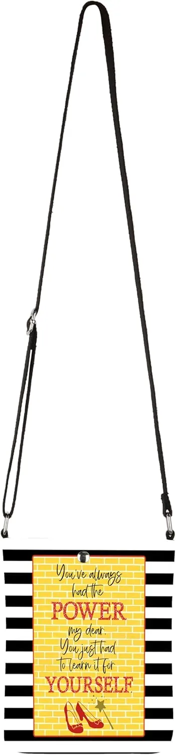 MBMSO Fantasy Musical Gifts You've Always Had the Power My Dear Crossbody Bag Movie Inspired Gifts for Fans Movie Lover Purse