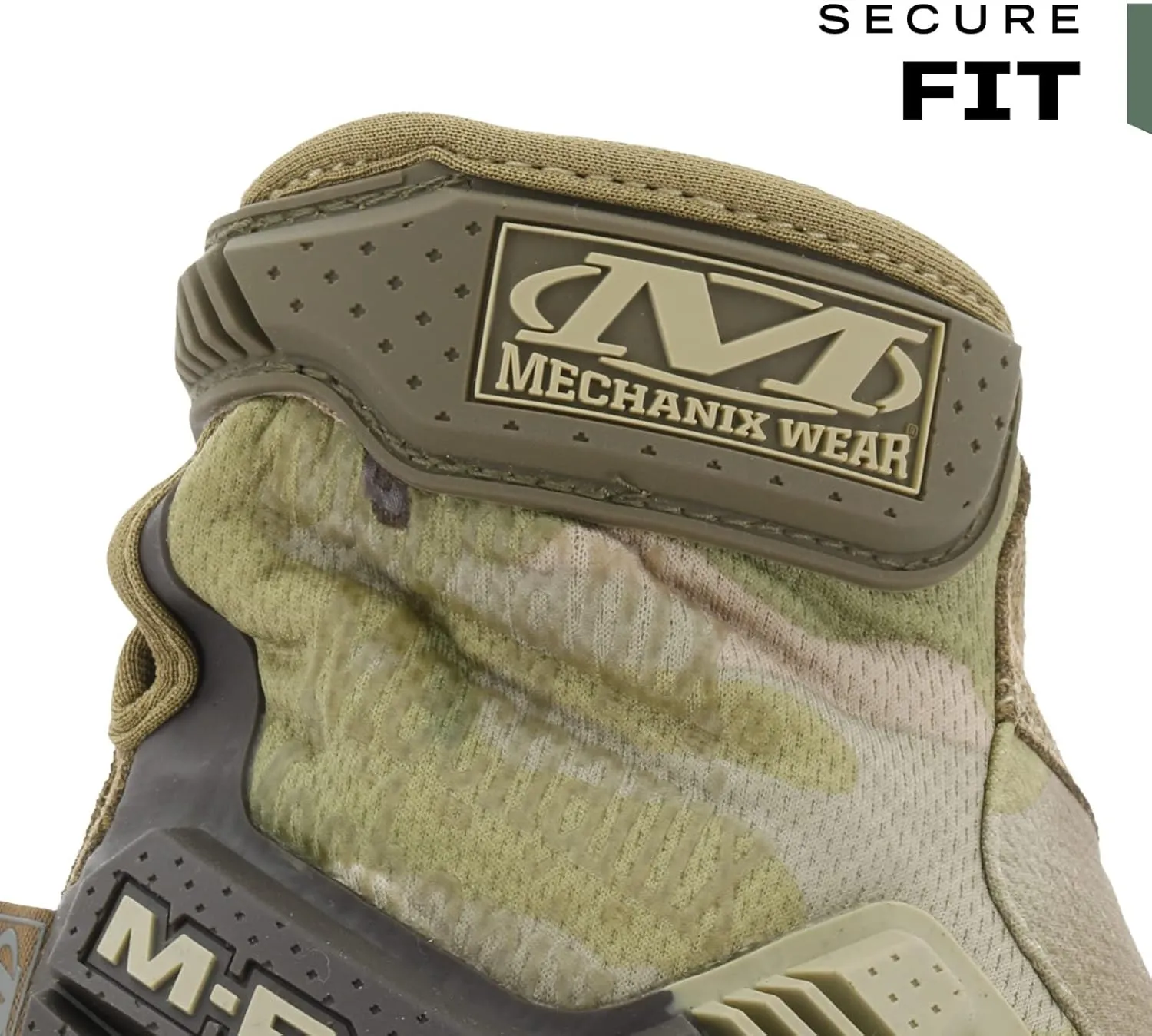 Mechanix Wear: M-Pact Tactical Gloves with Secure Fit, Touchscreen Capable Safety Gloves for Men, Work Gloves with Impact Protection and Vibration Absorption (Camouflage - MultiCam, X-Large)