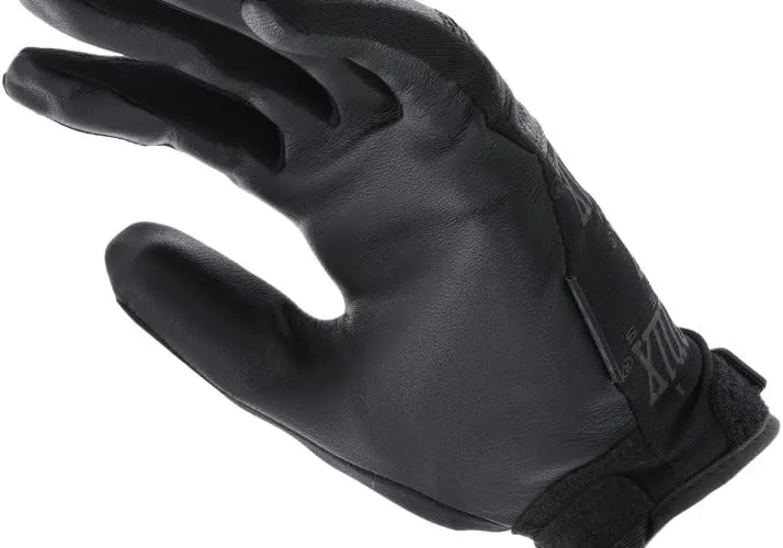 Mechanix Wear Tactical Specialty Recon Gloves - Heavy Duty - Slim-Fitting Leather Work Gloves - Touchscreen Compatible - Machine Washable - Medium - Covert Black