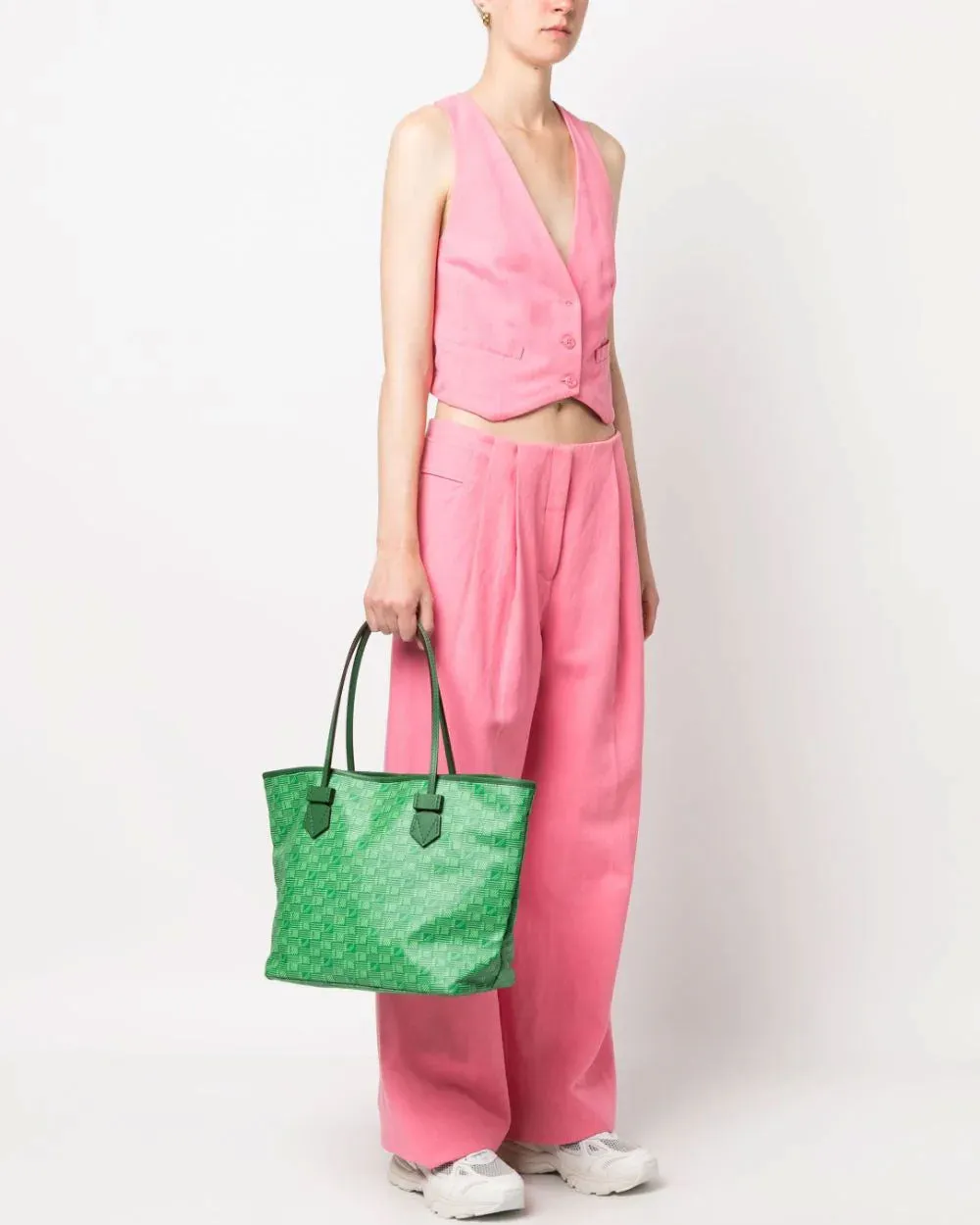 Medium Saint Tropez Tote in Green